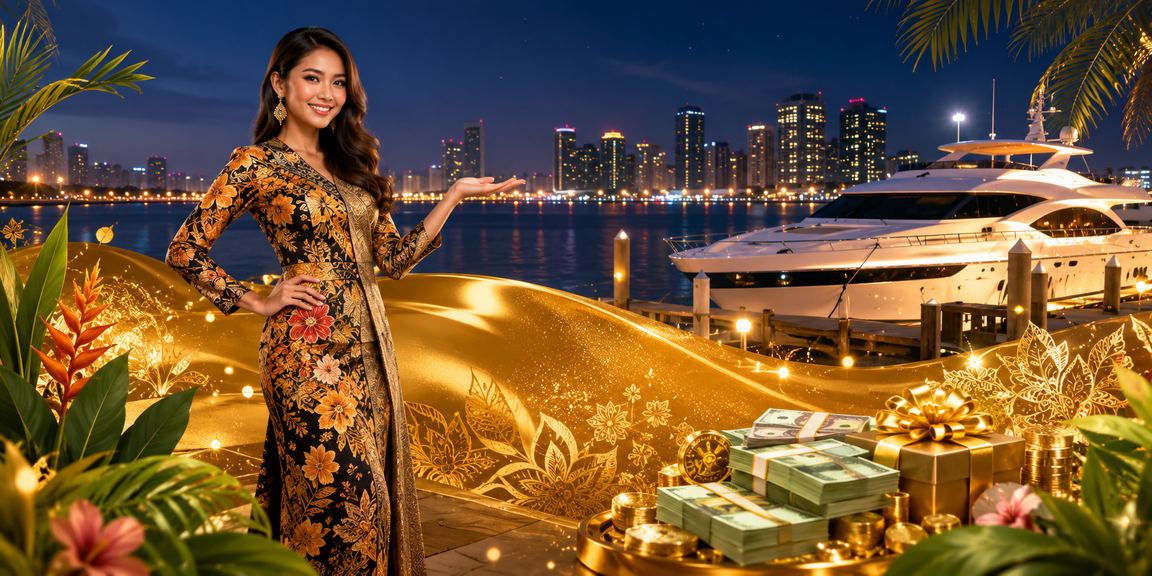 Tawaran cashback eksklusif VIP sp500 di Pulau Pinang dengan corak batik Malaysia